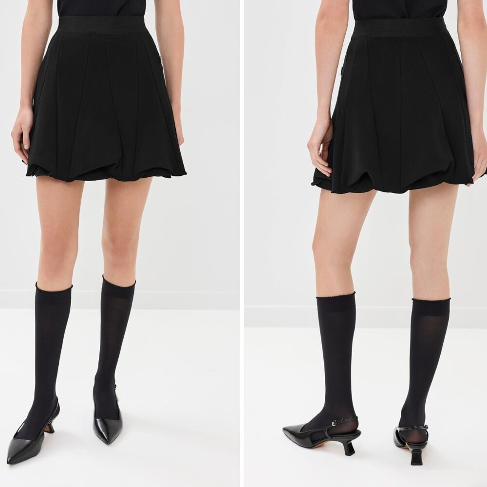 Tibi Wren Crepe Knit Skirt Size 0 NWT - Picture 5 of 8